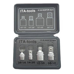 OEM ODM Taiwán Proveedor 4PCs Adaptador de enchufe Set 1/4 "3/8" 1/2 "Herramientas mecánicas de accionamiento - Product Image 1