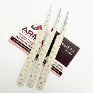 Pince à épiler professionnelle en acier inoxydable pour extensions de cils, écologique et durable, pour la séparation des cils, logo personnalisé, précision - Product Image 4