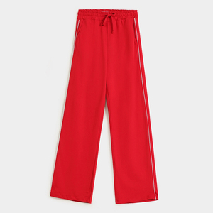 Pantalon décontracté pour femme 2026, en coton, taille haute, coupe droite, pour l'extérieur, faible MOQ, service OEM personnalisé - Product Image 5