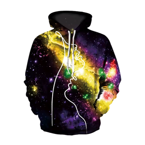 Sweat à capuche pour homme, léger, 100% coton, imprimé par sublimation, design personnalisé, haute qualité, respectueux de l'environnement - Product Image 1