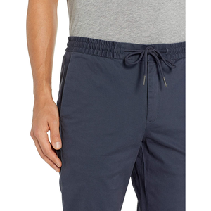 Pantalon de jogging homme personnalisé en coton molletonné léger et écologique, coupe large, taille double, droit et évasé - Product Image 4