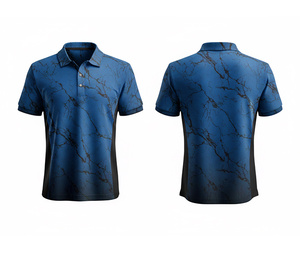 Quick Dry Sublimation Polo Shirt for Training and Gym Wear Durable Stitching for Men Women Youth Quick-Dry Dry-Fit Active Polo - Product Image 4