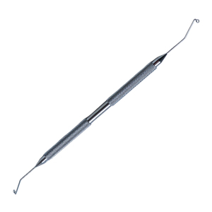 Ponceuse manuelle double embout en acier de qualité supérieure pour Algerbrush et capsules, certifiée CE ISO, instrument chirurgical ophtalmique antérieur et postérieur - Product Image 4