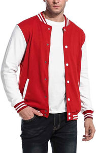<b>Jacket</b> Embroidery Logo Leather Sleeves Wool Letterman Varsity <b>Jacket</b> <b>Men</b> Baseball <b>Jacket</b> for Unisex - Product Image 4