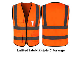 Chaleco de Seguridad Reflectante Amarillo de Alta Visibilidad para Hombres, Personalizado con Logotipo, para Trabajo en Construcción - Product Image 2