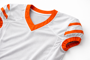 Ensemble de maillots de football américain pour équipe de club, tissu absorbant la transpiration, style vintage, panneaux latéraux personnalisés, coupe confortable - Product Image 4