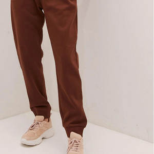 Pantalones deportivos holgados de invierno para mujer, de cintura alta, con frente plano, estilo jogger, informales, holgados, 100% algodón, transpirables - Product Image 4