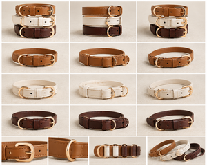 Colliers pour chiens en cuir rembourrés de qualité supérieure, vente en gros, marque privée, fournisseur d'articles pour animaux de compagnie de Divine International - Product Image 4