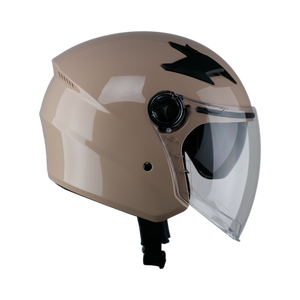Casco de motocicleta de cara abierta fabricado en Vietnam, casco real de cara abierta, visera ABS avanzada, casco Vintage, cascos de motocicleta caliente - Product Image 3