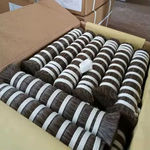 Vente en gros de poils de queue de buffle et cheval noirs et bruns de qualité supérieure 6-20 pouces Artisanat naturel en agate M R S EXPORTS - Product Image 1