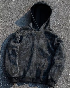 Sudadera con Capucha de Forro Polar con Patrón Sólido, 300/400 Gramos, Grosor Medio, para Otoño/Invierno, Estilo Casual, Urbano, Académico, Corte Regular - Product Image 1