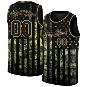Maillot d'entraînement de basketball respirant et à séchage rapide, personnalisable avec numéro et nom d'équipe, directement de l'usine OEM - Product Image 1