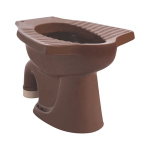 Inodoro de Cerámica Estilo Inglés, Color Magenta, con Asiento, Producto Sanitario para Baño - Product Image 5