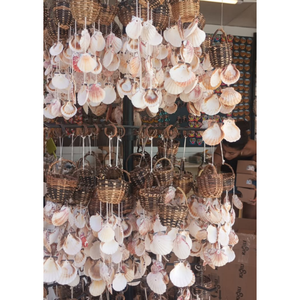 Campana de Viento de Conchas Marinas Hecha a Mano, Decoración Colgante Costera de Conchas Naturales, Proveedor Mayorista - Product Image 3