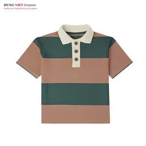 Polo de golf personnalisé pour hommes, balle de cornichon biologique de performance en polyester spandex camouflage à haute impression et sublimation - Product Image 4