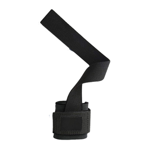 Sangles de musculation pour la gym avec support de poignet, sangles de levage de poids en coton et néoprène rembourrées et respirantes, protection de la paume pour sangles de musculation - Product Image 2