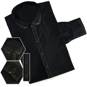 Shalwar Kameez Azul para Hombre, Algodón y Poliéster, Estilo Étnico, Ropa Formal para India y Pakistán - Product Image 5