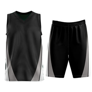 Durable Youth Basketball Uniform Solid Color Plus Size High Performance Breathable <b>Cheap</b> Price Team Wear - Product Image 1