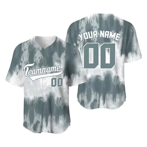 Camiseta de Béisbol para Hombre de Alta Calidad, al por Mayor de Fábrica, Transpirable, 100% Poliéster, sin Mangas, Cuello en V, Diseño Personalizado, OEM - Product Image 2