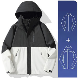 Chaqueta de Montaña Impermeable y Cortavientos de Nuevo Estilo para Pesca, Caza, Senderismo, Camping, Chaqueta de Exterior Suave - Product Image 4