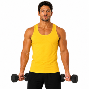 High Quality Men Bodybuilding Tank Top Sleeveless Workout <b>Stringer</b> <b>Vest</b> Dark Tone Fitness Top Custom Men Gym Tank Top - Product Image 1