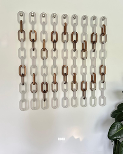 Nuevas eslabones de cadena de resina transparente de calidad para decoración de pared y cadena para colgar AL MALIK CRAFT - Product Image 6