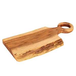 Tabla de servir moderna de madera con incrustaciones de resina blanca, bandeja rectangular artesanal para charcutería, bandeja de queso de madera noble de primera calidad, utensilios de cocina - Product Image 4