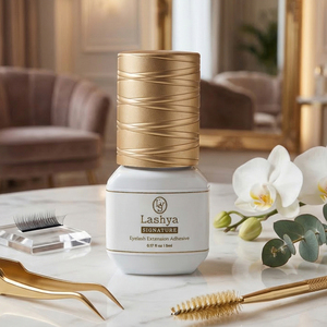 กาวต่อขนตา [Lashya] แห้งเร็ว 1-2 วินาที สำหรับร้านเสริมสวย ระดับมืออาชีพ ขนาด 10 มล. - Product Image 1