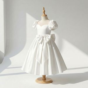 Vestido de Fiesta Europeo con Mangas de Princesa, Lentejuelas Bordadas, Largo hasta el Tobillo, para Niñas de 3 a 10 Años, Premium - Product Image 3
