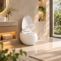 Toilette intelligente avec réservoir intégré et bidet à chauffage instantané pour hôtels et salles de bain domestiques – Vente en gros pour acheteurs et importateurs