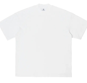 เสื้อยืดคอกลมสีขาวคุณภาพสูงสำหรับผู้ชาย ทรงโอเวอร์ไซส์ สไตล์ลำลองแนวสตรีทแวร์ ผู้ผลิตเสื้อยืดสำหรับสไตล์อเมริกาและยุโรป - Product Image 5