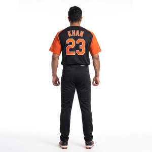Camiseta de Béisbol Sublimada Personalizada 100% Poliéster con Botones Completos para Hombre, Uniforme Deportivo Escolar, Fabricante OEM ODM - Product Image 2