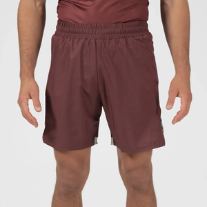 Men's Martial Arts Wear <b>Linen</b>/Cotton Oxford Quick Dry Mid Waist Zipper Fly Grappling Muay Thai <b>Knee</b>-<b>Length</b> <b>Shorts</b> - Product Image 1