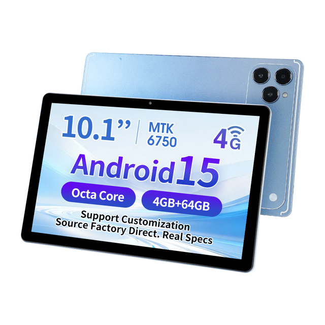 Custom 10.1Inch Business Use Android 15 1280*800Ips FHD Screen 4g Network Ram 2GB/3GB/4GB/6GB Rom 64Gb Tablet PC