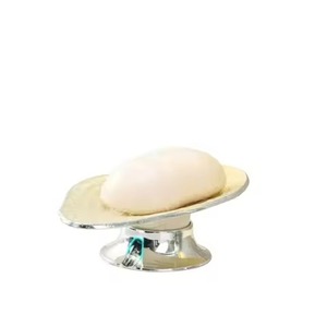 Casting Style Silver <b>Soap</b> <b>Dish</b> For Home Hotel Bathroom Washbasin Top Standing Decorative Use <b>Soap</b> <b>Dish</b> & <b>Holder</b> For Hygiene - Product Image 1