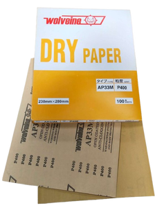 แผ่นอลูมิเนียมออกไซด์ชนิด 60 ถึง 1000 ขนาดเม็ดทราย 9"X11" แผ่นรองแบบยืดหยุ่น บรรจุ 100 ชิ้น สำหรับเครื่องขัดทราย ขั้นต่ำสั่งซื้อ 100 ชิ้น - Product Image 1