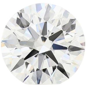 เพชรกลมเพาะเลี้ยงในห้องปฏิบัติการ ไม่ได้รับการรับรอง 0.50 กะรัต H/VS1 CVD - Product Image 1