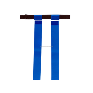 Ceinture de rugby durable, ceinture de rugby à drapeau réglable, ensemble d'entraînement pour équipe de jeunes, entraînement sportif, sécurité fiable, libération rapide - Product Image 2