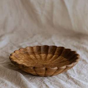 Bol de service en bois d'acacia durable et écologique, grand bol rond pour salade, de bonne qualité pour une utilisation quotidienne en cuisine - Product Image 6