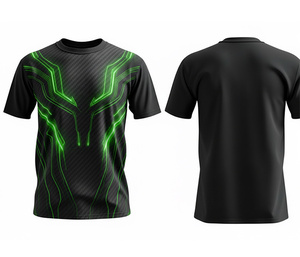 T-shirts à séchage rapide par sublimation, fournisseur de vêtements de fitness personnalisés |   Tailles pour hommes, femmes et jeunes |   Entraînement léger et à séchage rapide - Product Image 1