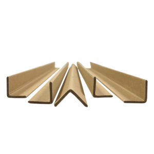 Protecteur d'angle de papier d'emballage de bord de carton Kraft blanc Protecteurs d'angle de carton pour l'expédition - Product Image 2