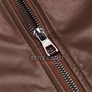 Chaqueta de cuero transpirable y cómoda al mejor precio para uso en exteriores, venta al por mayor, chaqueta de invierno para hombre en venta en línea - Product Image 5