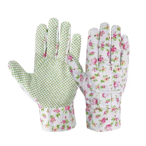 Gants de travail en PVC à pois avec forte adhérence palmaire, construction flexible pour la manutention industrielle et les tâches d'équipement - Product Image 2