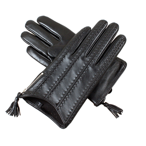 Gants en cuir de mouton personnalisés pour hommes et femmes, pour les soirées d'hiver, fabriqués au Pakistan - Product Image 3