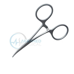 Hémostat chirurgical durable pour moustiques, courbé, de précision, fiable et à contrôle assuré - Product Image 2