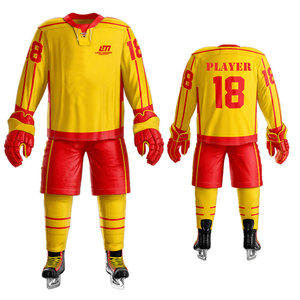 Uniformes de Hockey sobre Hielo Personalizados de Alta Calidad, Uniformes de Hockey sobre Hielo Hechos en Pakistán, Gran Venta - Product Image 2