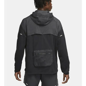 Veste de sport coupe-vent personnalisée pour homme, imperméable, légère, réfléchissante, à capuche, pour la course à pied, la gym, l'entraînement en plein air - Product Image 2
