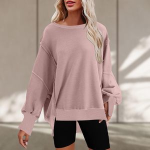 Wholesale Price <b>Custom</b> Made Women Sweatshirt Latest Style Street Wear Sweatshirt for Women's Hoodies & Sweatshirts - Product Image 3