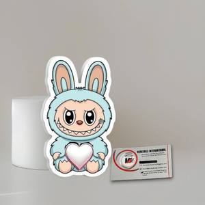 แผ่นแม่เหล็กต่อขนตาแบบใหม่ สีเหลือง ลายลาบูบู รูปหัวใจ สี่เหลี่ยม ดอกไม้ เพชร อะคริลิค สำหรับช่างต่อขนตา - Product Image 5