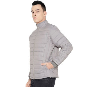 Veste matelassée légère pour homme, manteau décontracté, confortable et chaud, vêtement d'extérieur élégant, streetwear tendance, mode quotidienne - Product Image 3